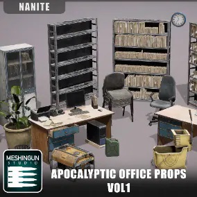 Apocalyptic Office Props Vol1