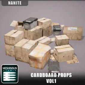 Cardboard Props Vol1