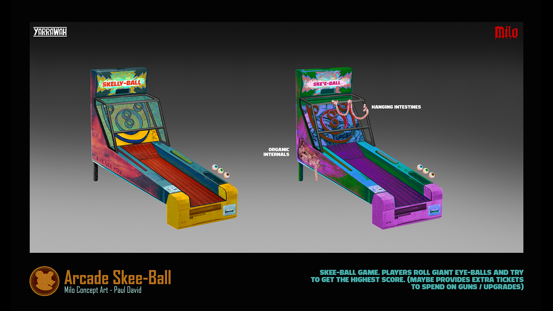 Arcade Skeeball Concept