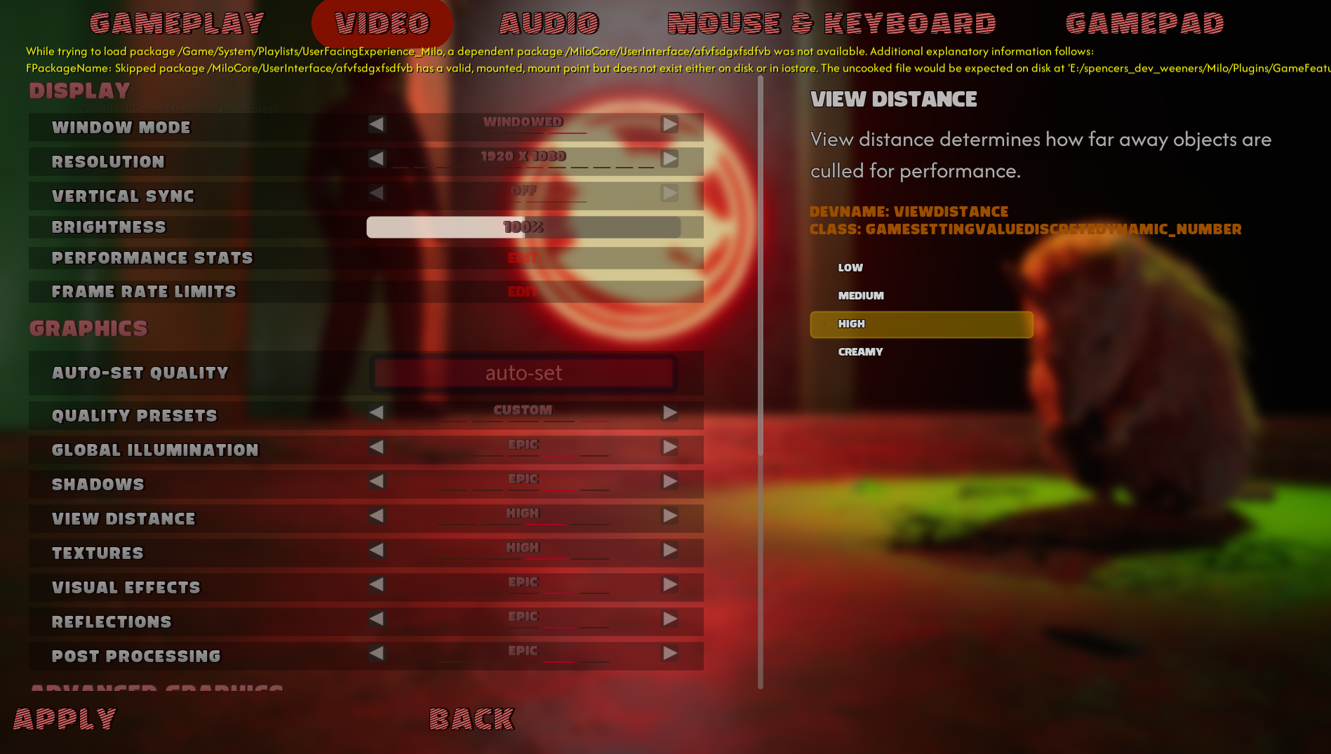 Technical & Engine Work