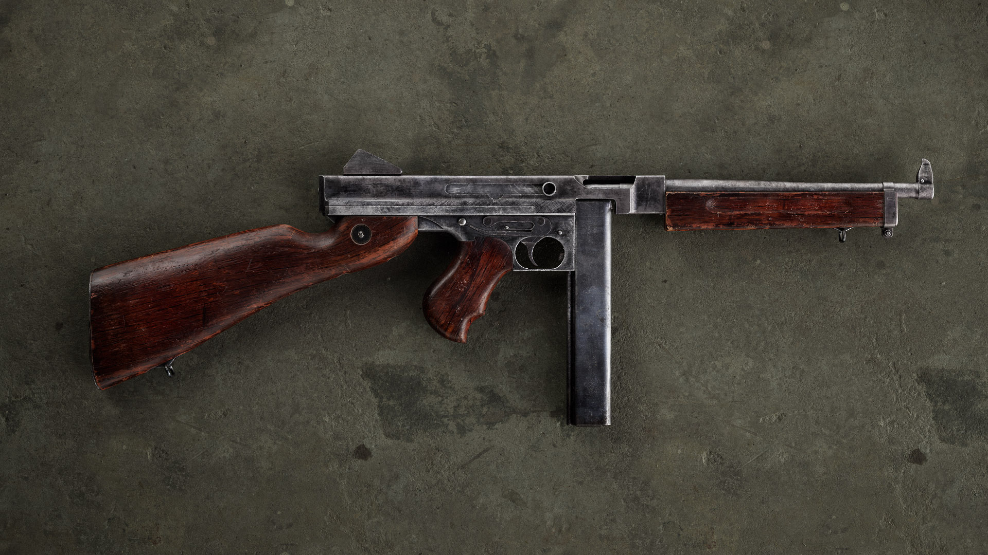 Thompson M1A1 - Render 2