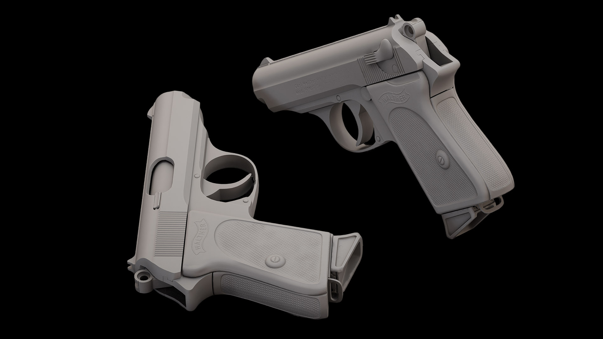 Walther PPK - 3D Model