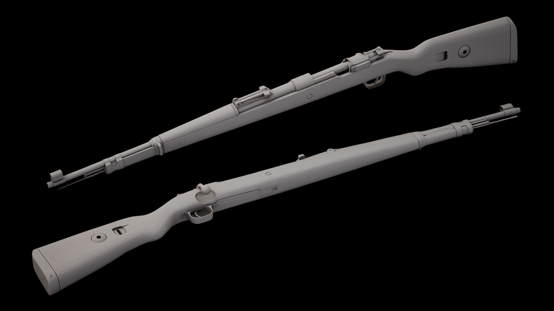 Kar98 - 3D Model