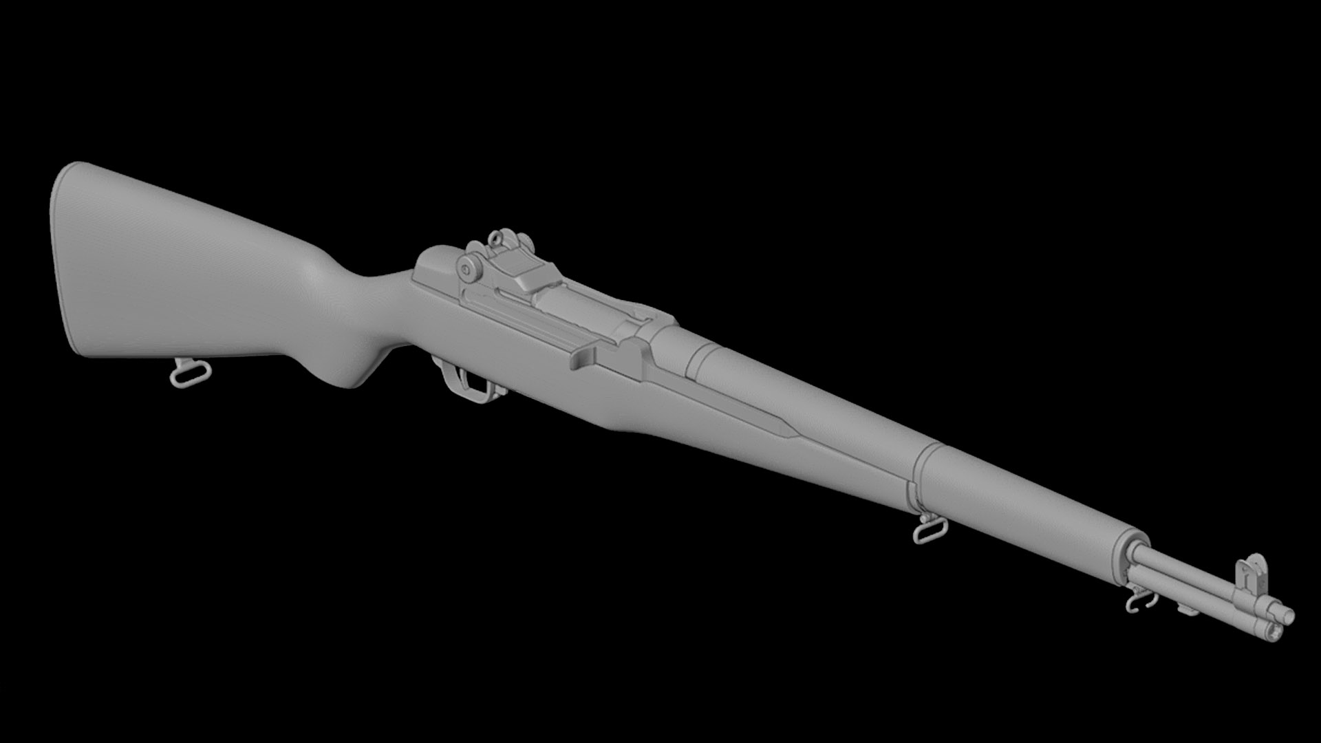 M1 Garand - 3D Model