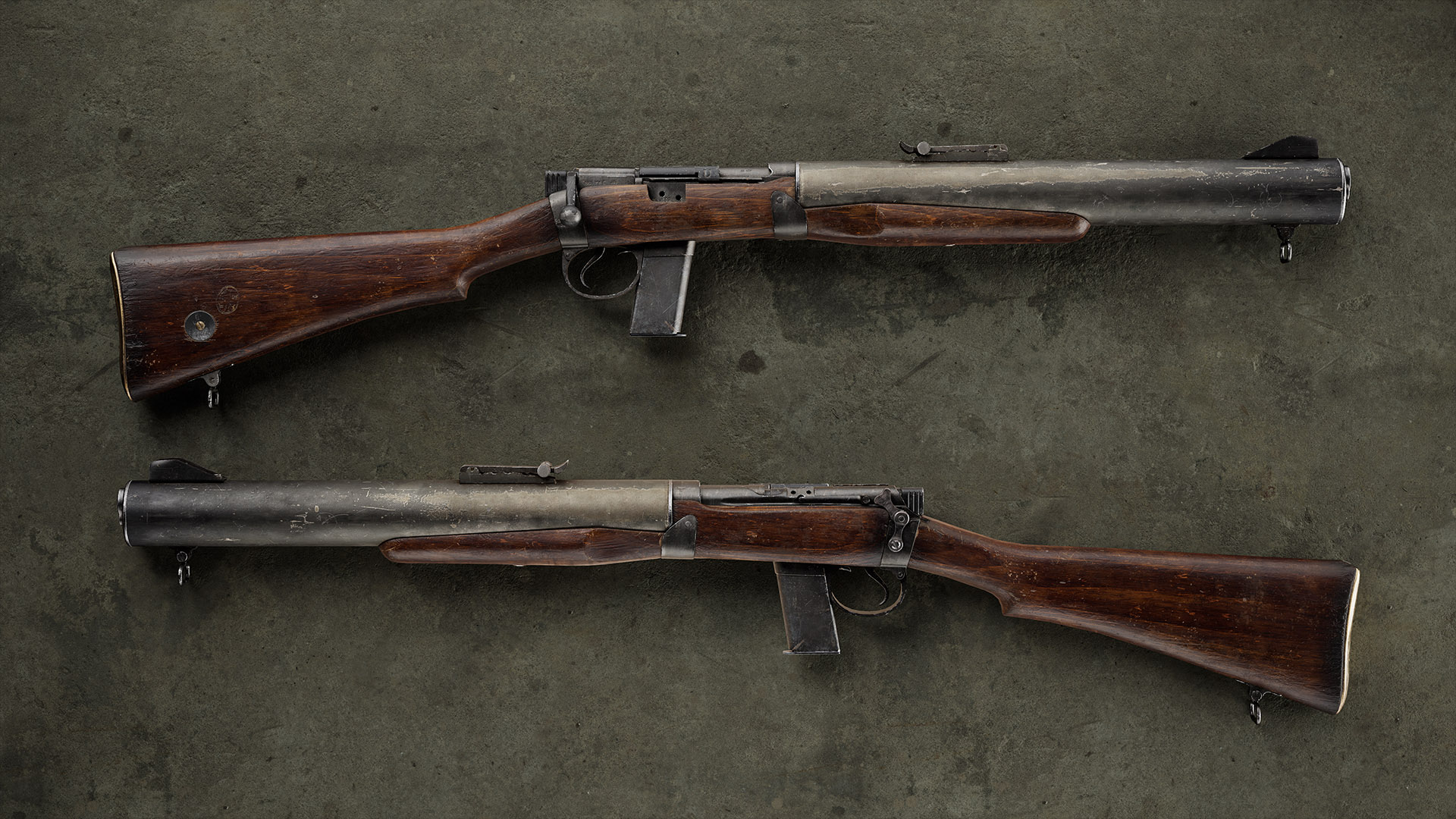 De Lisle Carbine - Render 1