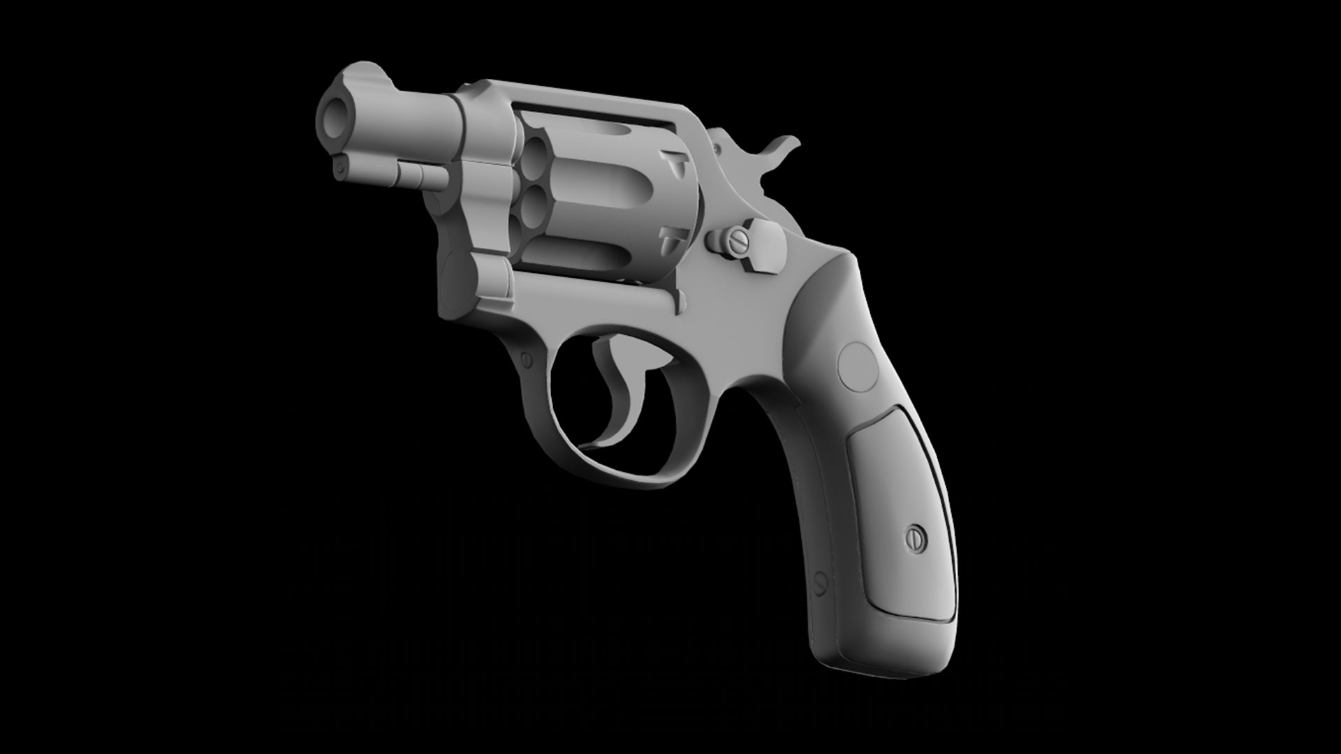 S&M Revolver - 3D Model