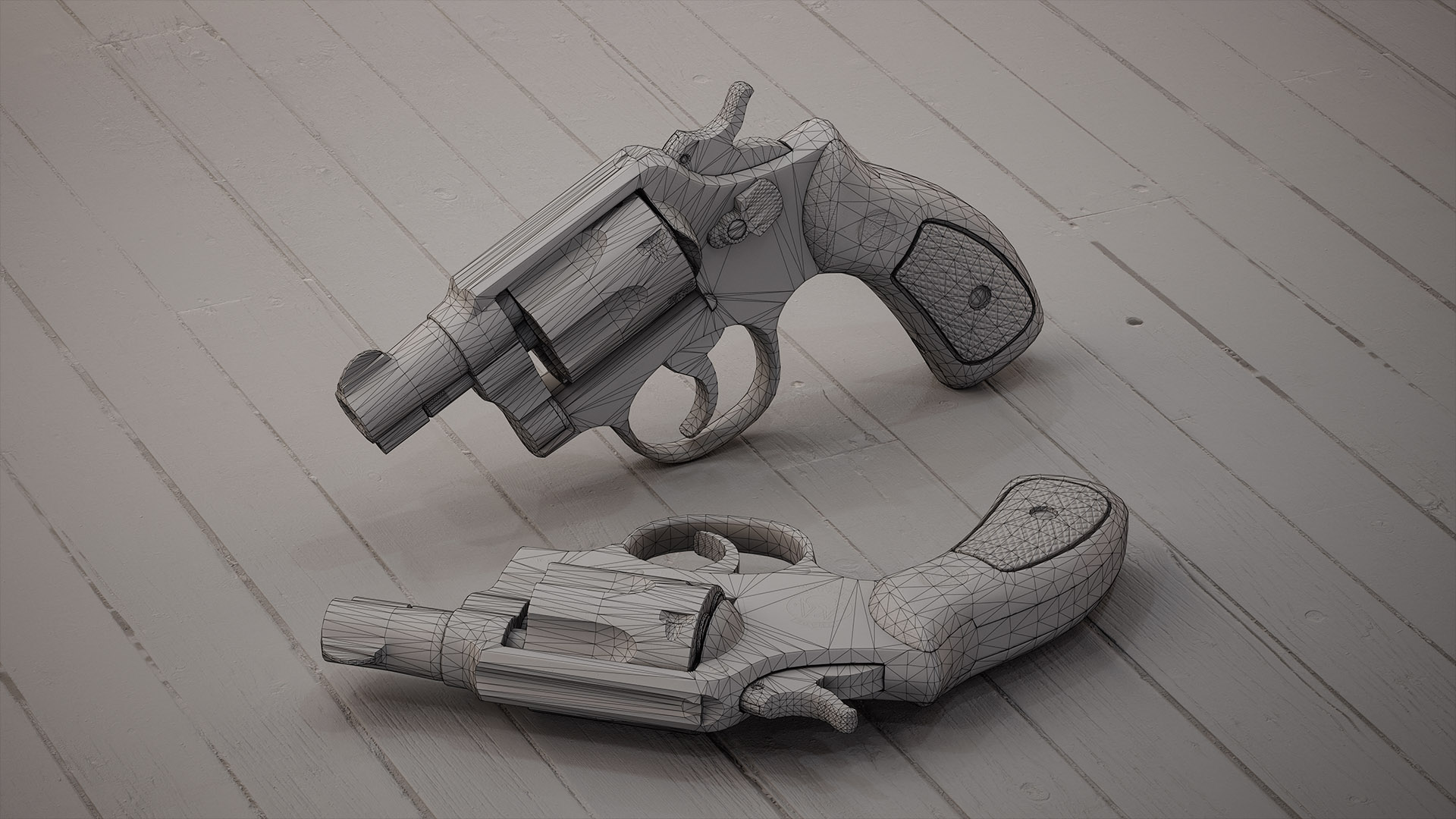 S&M Revolver - Wireframe